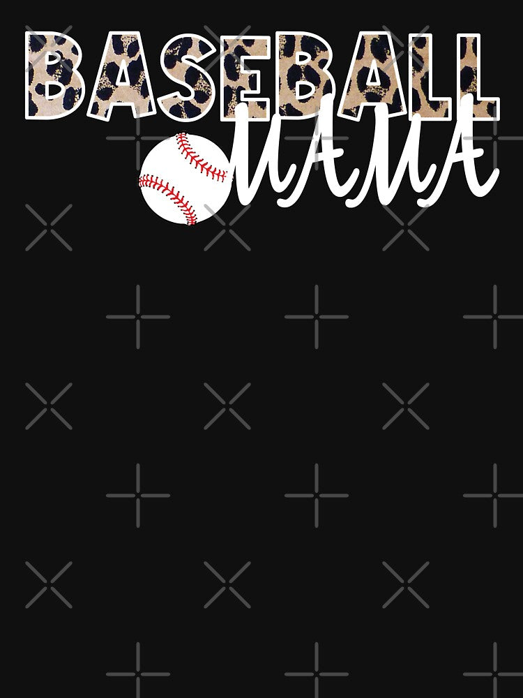 Baseball Mama. Animal Print Baller Mama by luvmhykdesigns