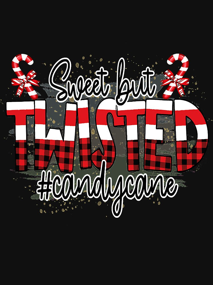 Funny Sweet But Twisted Buffalo Plaid by reyeskhan79