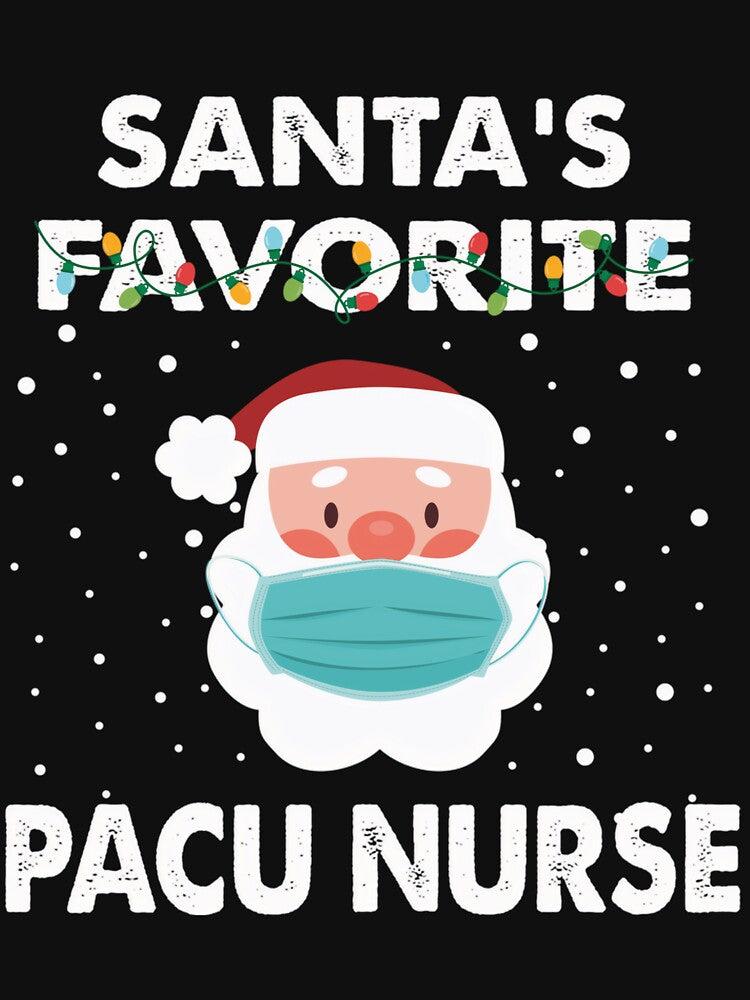 Merry Retro Christmas Classic Nurse Vintage Santas Favorite by Olincristie