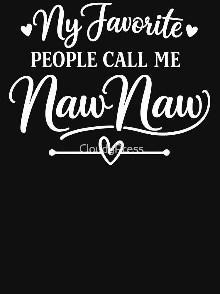 My Favorite People Call Me MawMaw, Cute Grandma by CloudyPress