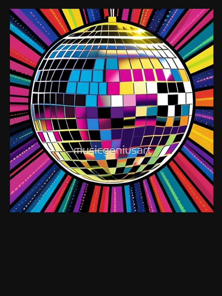 New Year Disco Ball by musicgeniusart