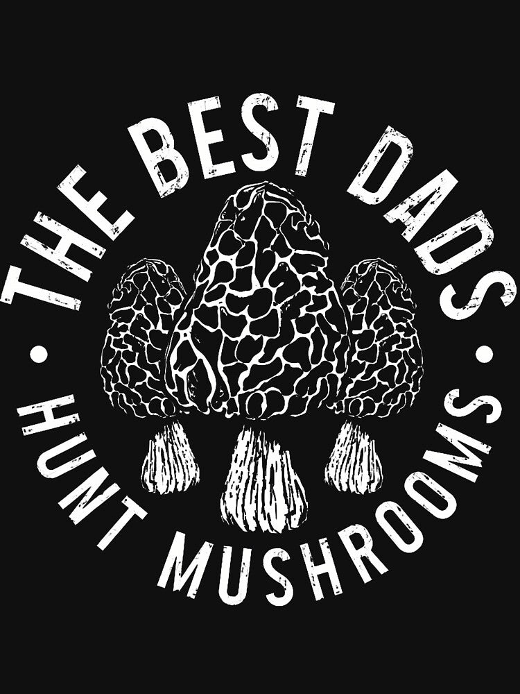 Morel Mushroom Foraging Dad Father Mushroom Hunting Hunter by RylynKaub86