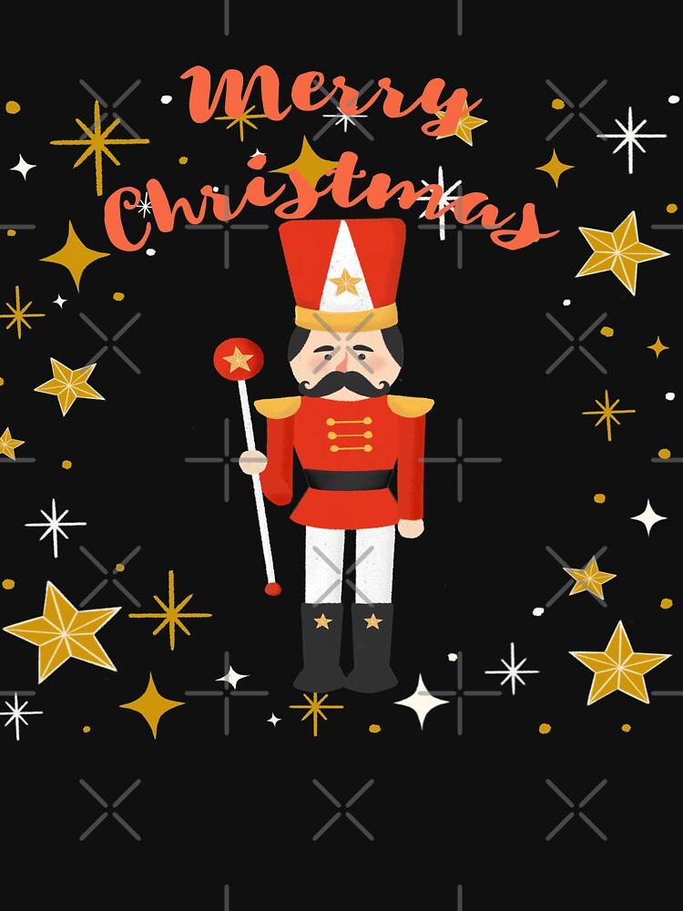 Nutcracker Merry Christmas Classic Vintage Nutcracker Xmas by LMcDs