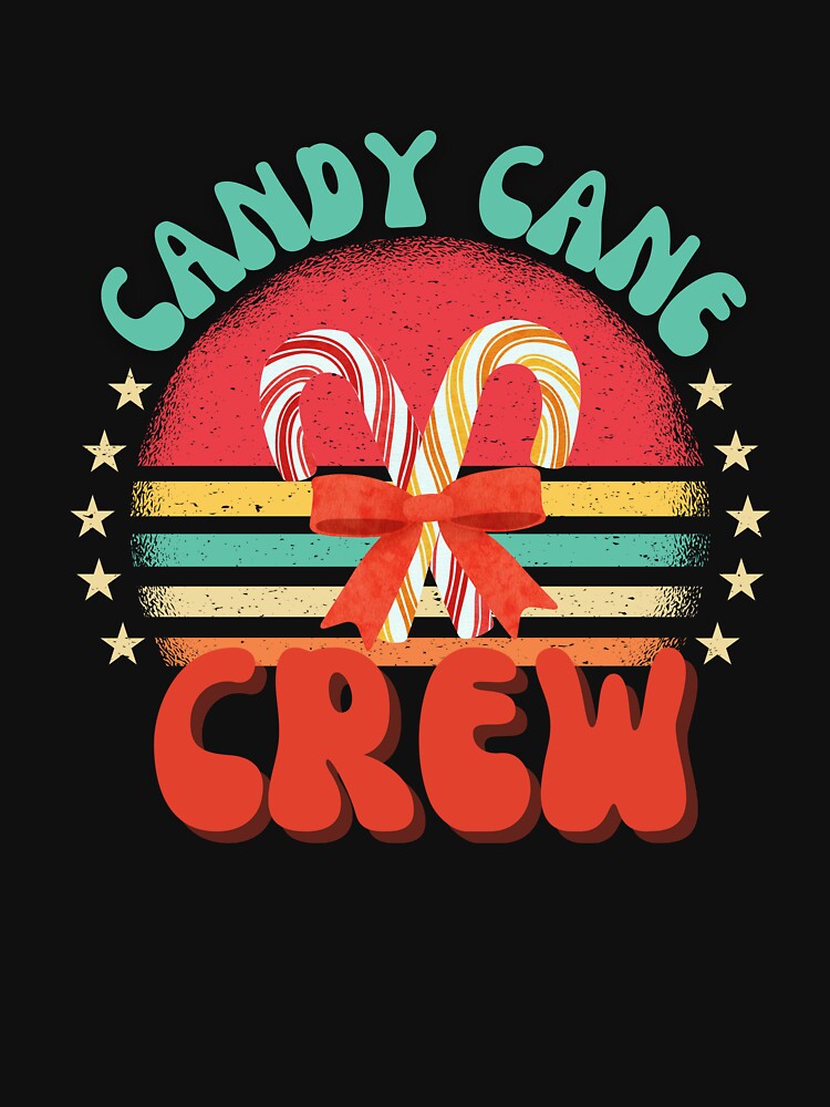 Candy Cane Crew Retro by Arinassart