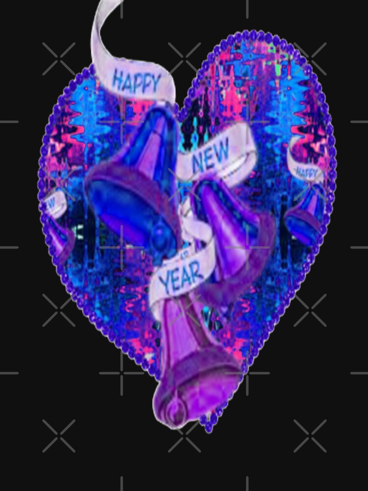 Happy New Year Design with Bells, 2,Howdy New Year,New Years Celebration, New Years Eve Countdown by Adri Barnard
