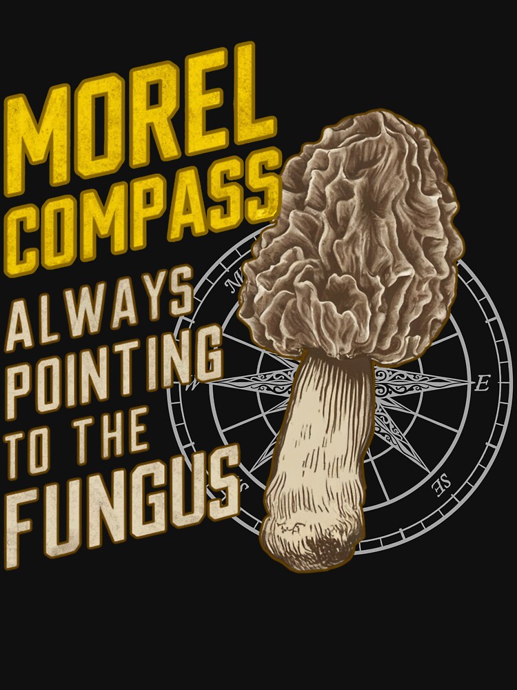 Morel Hunter Design - Perfect for Mushroom Foragers by BunBuntheDog-