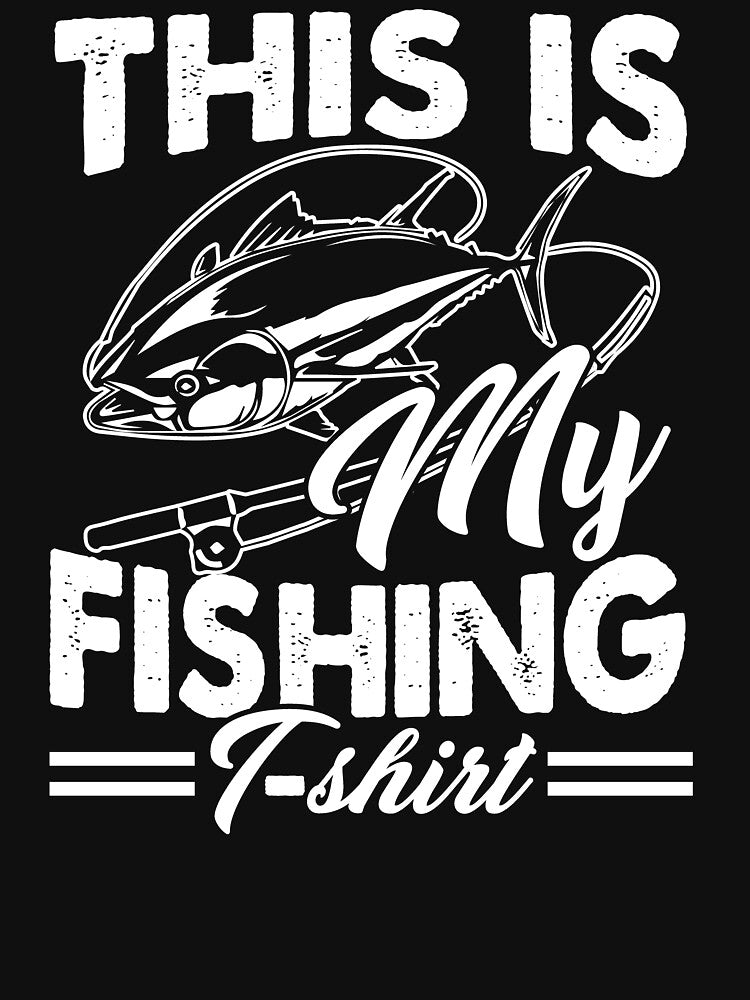 This Is My Fishing T Shirt by UnknownArtistt