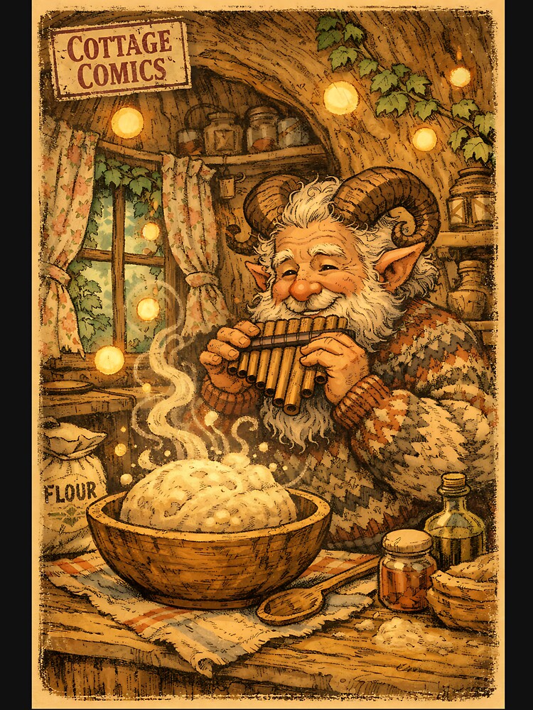 The Satyr’s Sourdough - Magical Cottagecore by bapupa