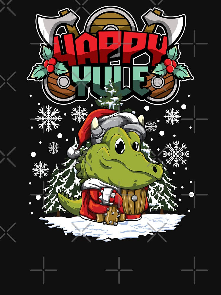 Happy Yule - Viking Christmas - Alligator by anziehend