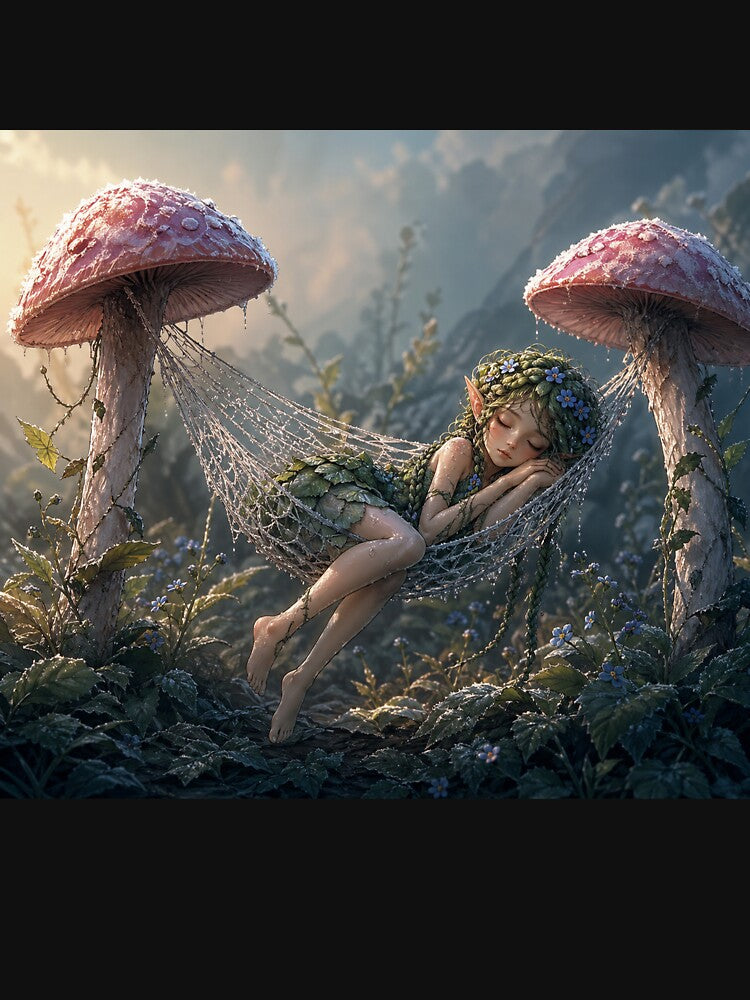 Fairycore Aesthetic: The Moss Nymph by bapupa