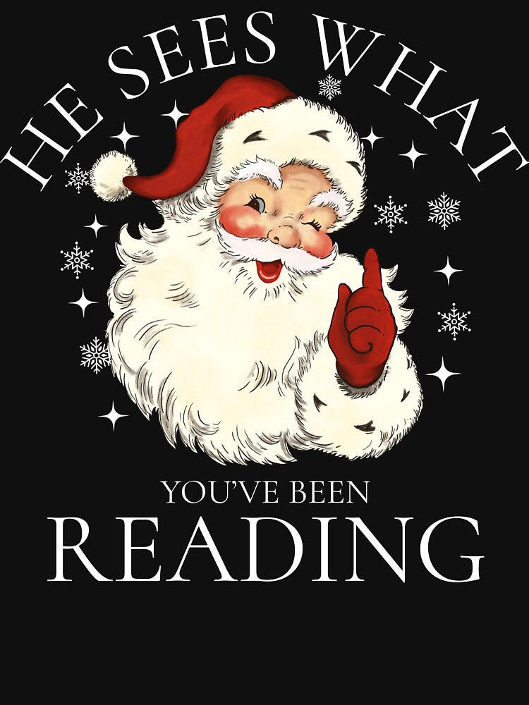 He Sees What You've Been Reading by JuliWaddle240
