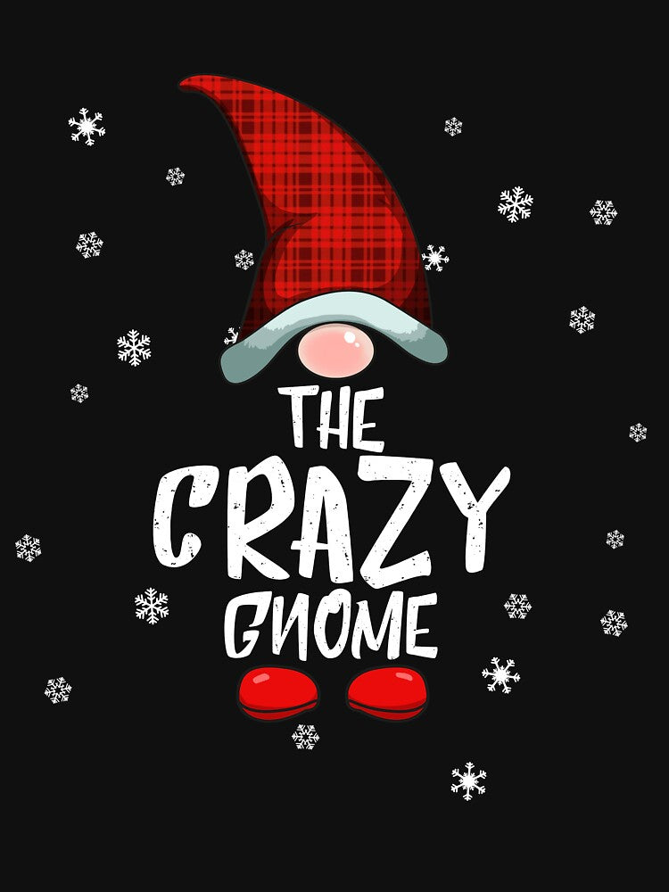 The Crazy Gnome Family Christmas Pajama Crazy Gnome Gear by DynamicDesign