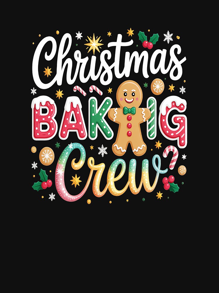 Christmas Baking Crew Gingerbread Christmas by badgdeinged