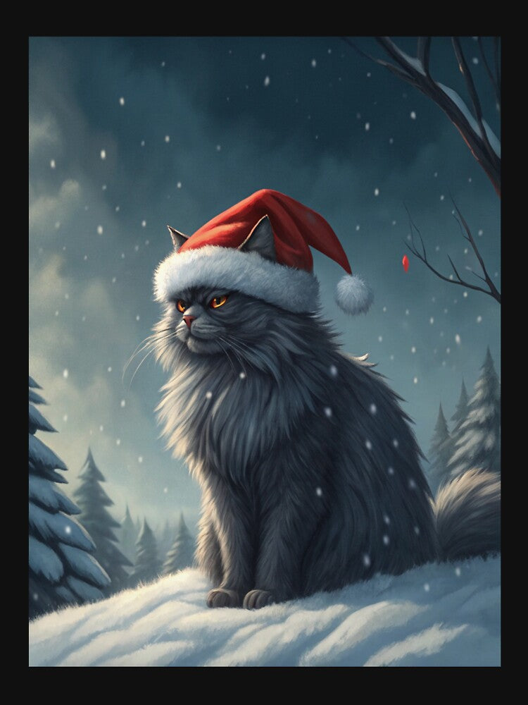 Jólakötturinn (Yule Cat) 22 by AIfolklore