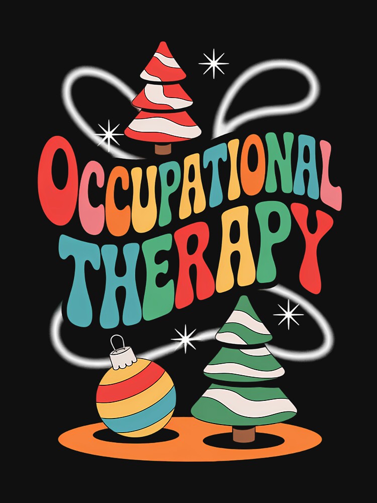 Occupational Therapy Christmas Tree Cake Therapist Assistant by Turbotine