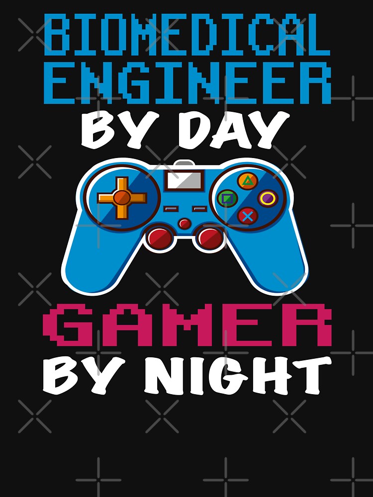 Biomedical  engineer Gift shirt, Biomedical  engineer Dad Husband Boyfriend Gift, Funny Biomedical  engineer by day Gamer By night christmas Birthday Gift Idea by xlnv