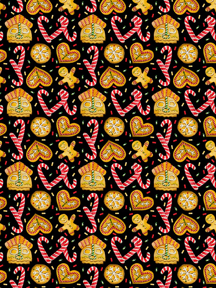 Eating Christmas Cookies For Both Patterns by Dumebi BADDA