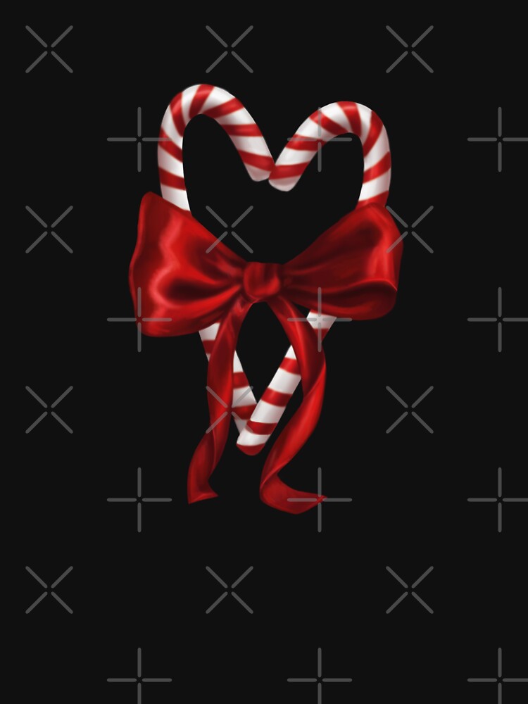 Candy Sticks and Red Bow by Belsiia.art