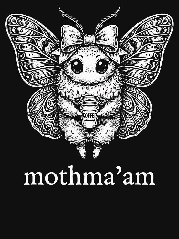 Mothma’am Coffee Moth Woman by BrockmeyeSB