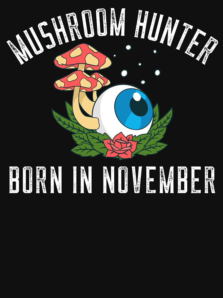 Mushroom Hunter Born In November by Obiscidan