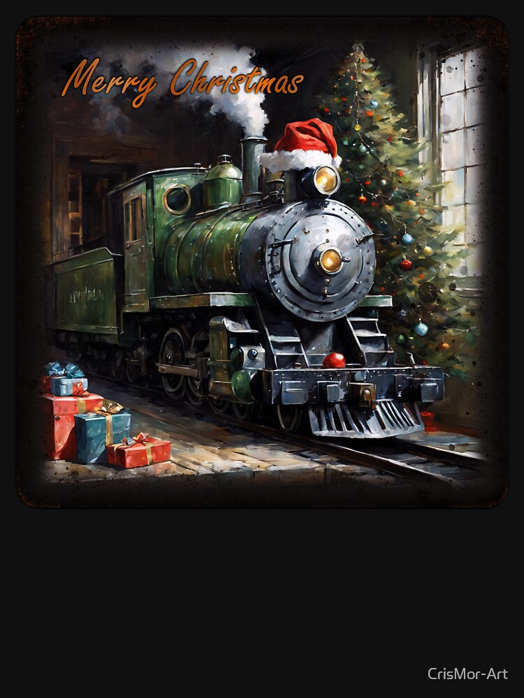 Merry Christmas,Christmas Train, CrisMor-Art by CrisMor-Art
