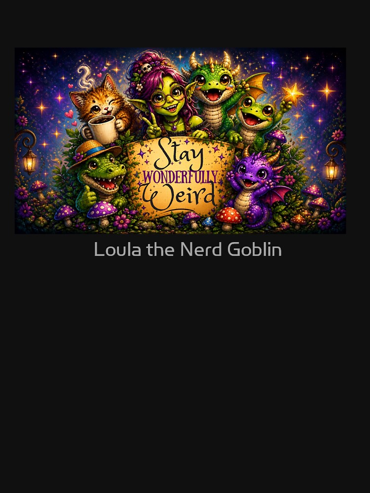 Staying Wonderfully Weird by Loula the Nerd Goblin