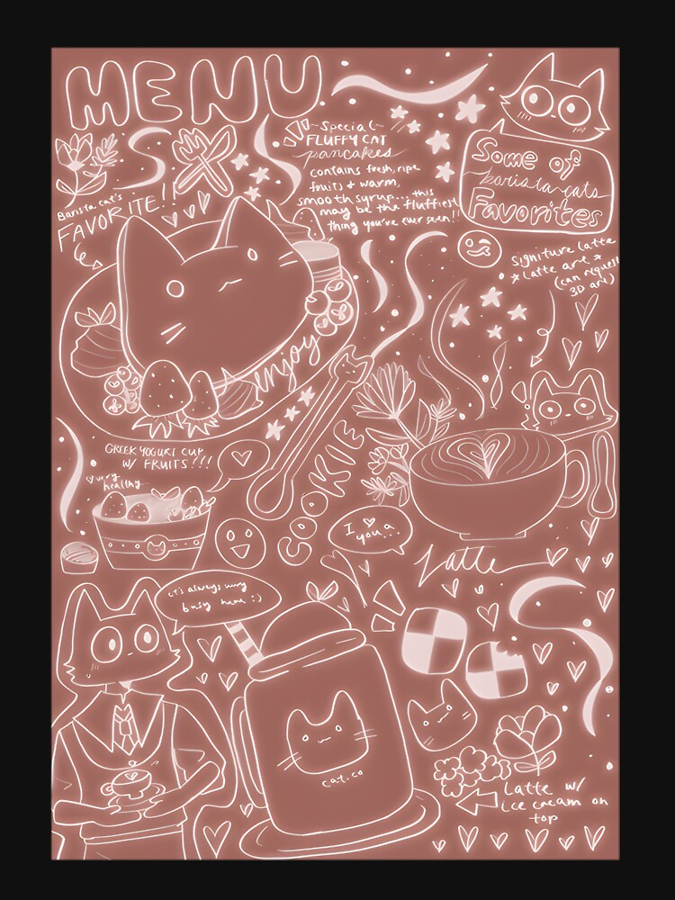 Barista cat menu Classic by tichemalasdj