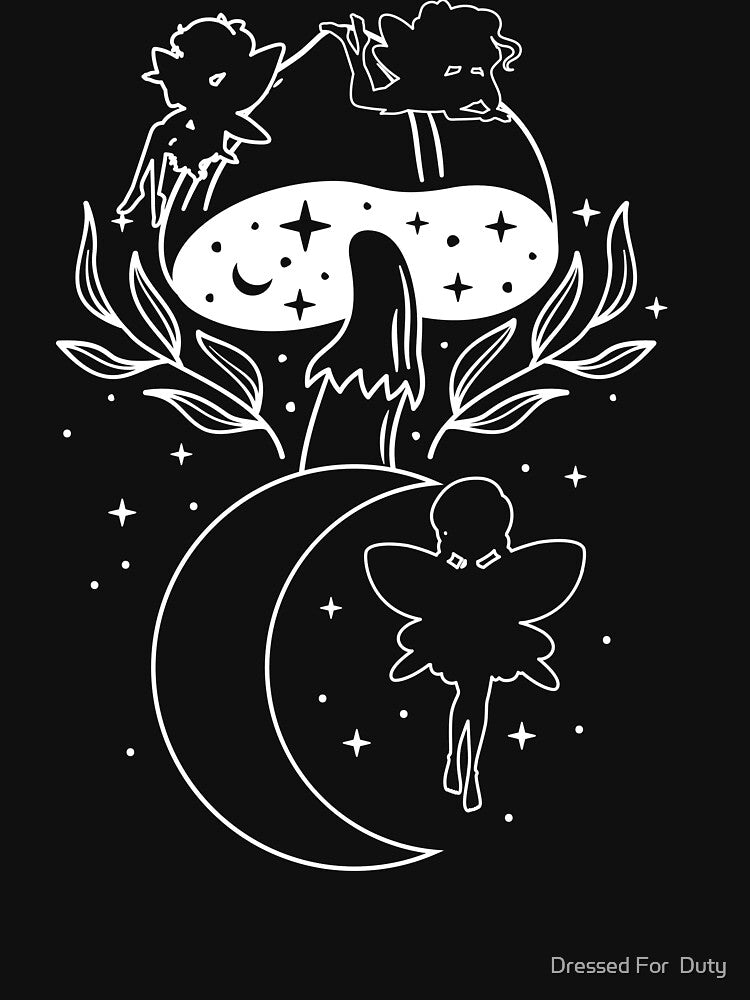 Fairycore Aesthetic Fairy Core Grunge Mushroom Moon Fairies by Dressed For  Duty