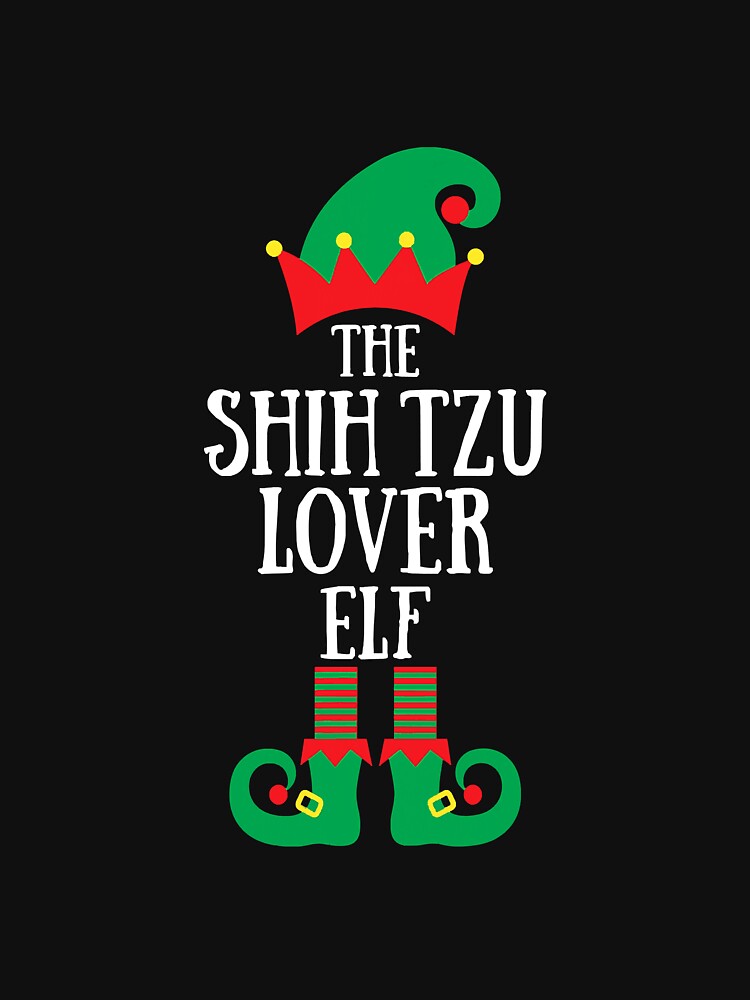 Shih Tzu Elf Christmas Pajamas by deanba81741