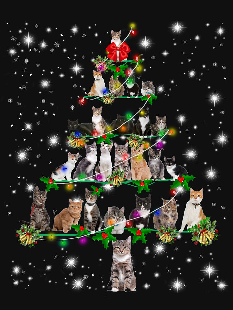 Funny Christmas Cat Lovers by RessieSmitham