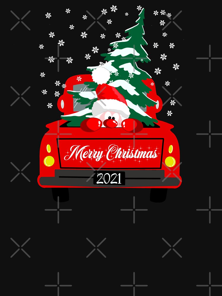 red christmas truck by N' ajjer
