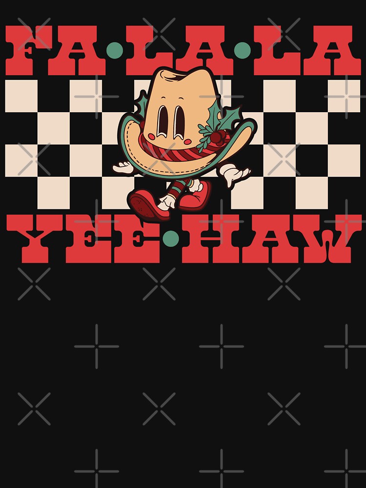 Cowboy Christmas | Fa La La YeeHaw by prettyletters