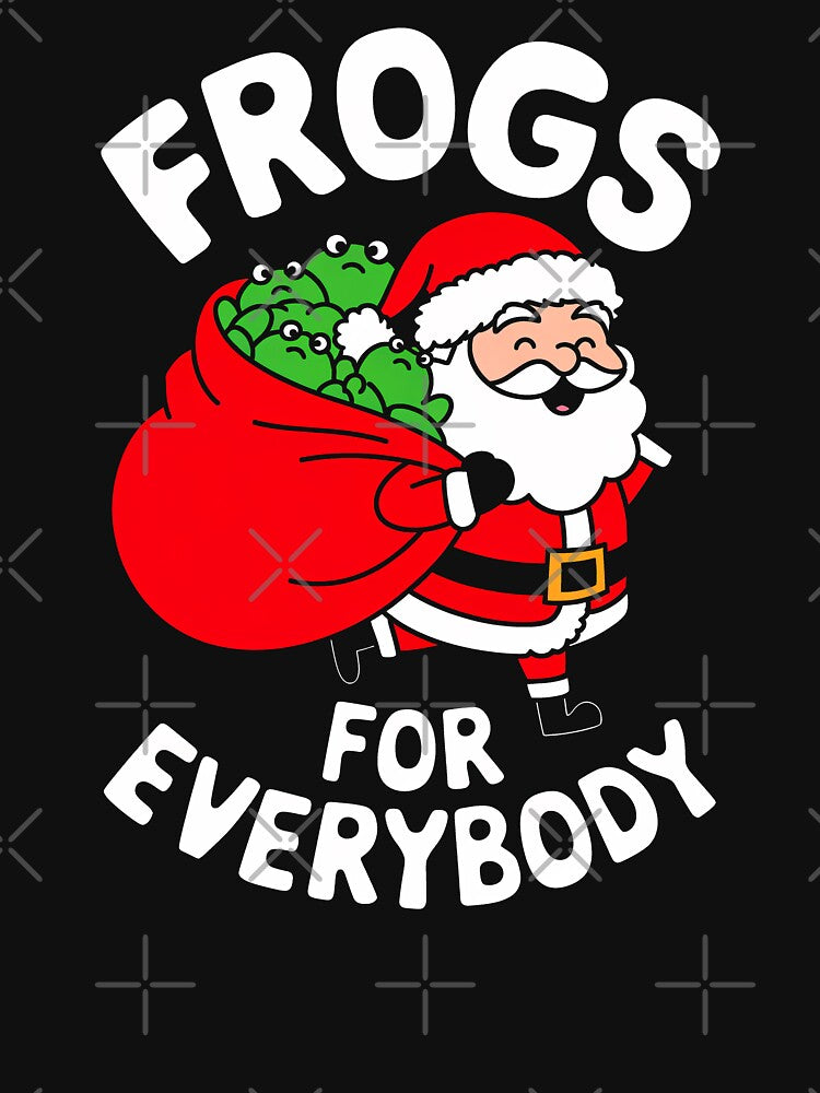 Frog For Everybody Christmas Santa by rafaeltto