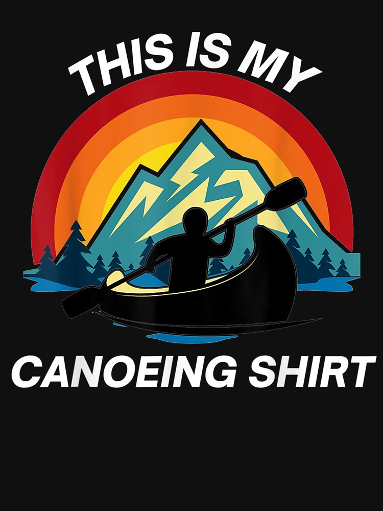 Funny Canoeing Social Distancing Kayak Nature Boating by dannareyansh