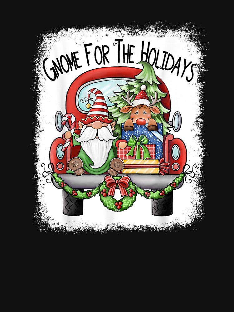 Gnome For The Holidays Tree Reindeer Truck Merry by lishakaren