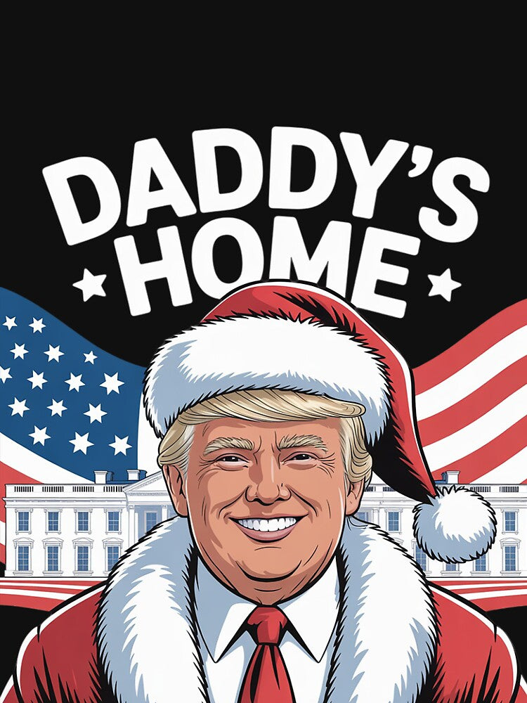 Daddy's Home Santa Trump Xmas Pajamas by MarryIsMonth