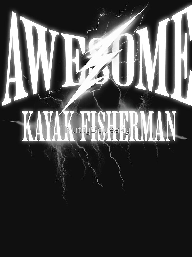 Awesome Kayak Fisherman by NuttySqueaky