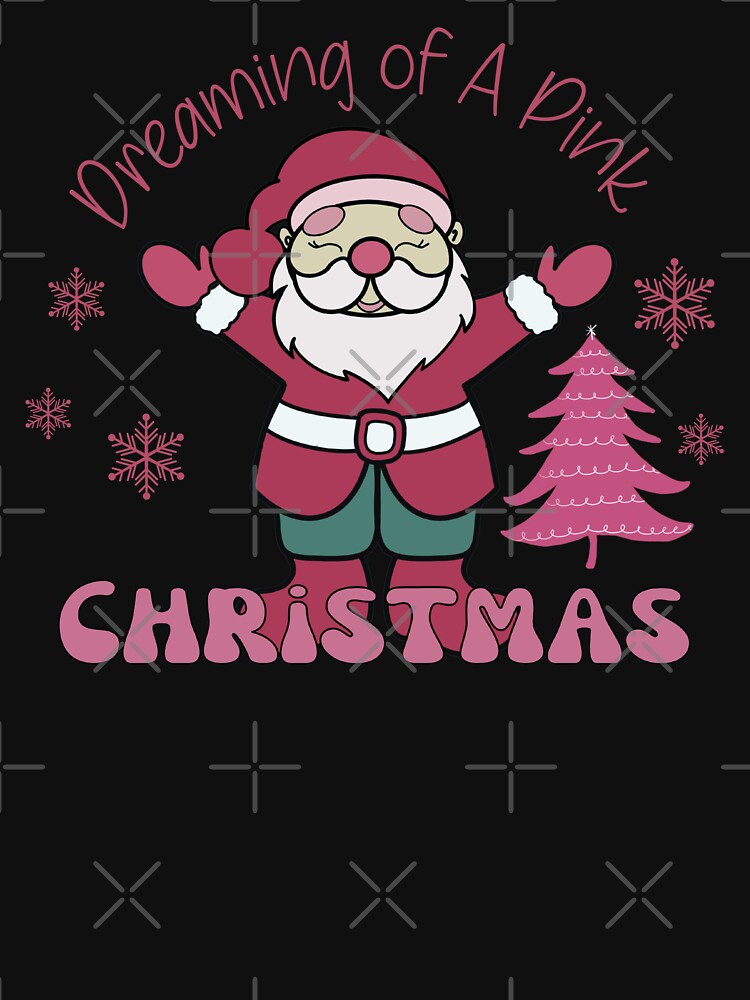 Dreaming of A Pink Christmas Santa by HappyLifeCreate