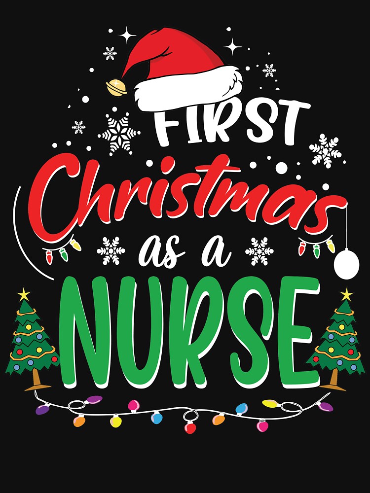 First Christmas as a Nurse Funny 1st Christmas Gifts Ideas for New Nurse Nurses by clothesy7