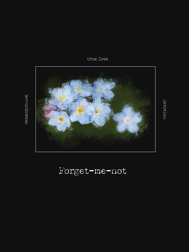 Forget me not meaning by FireflyStudi0s