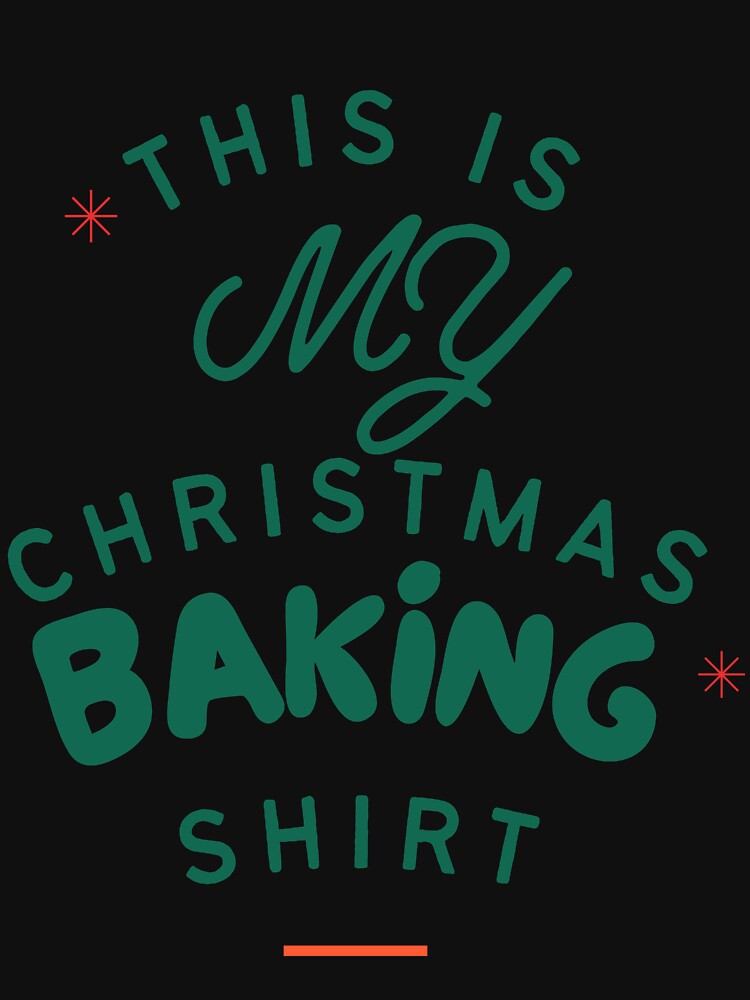 This Is My Christmas Baking Cookies Lover Xmas Gift by PrintistryArt