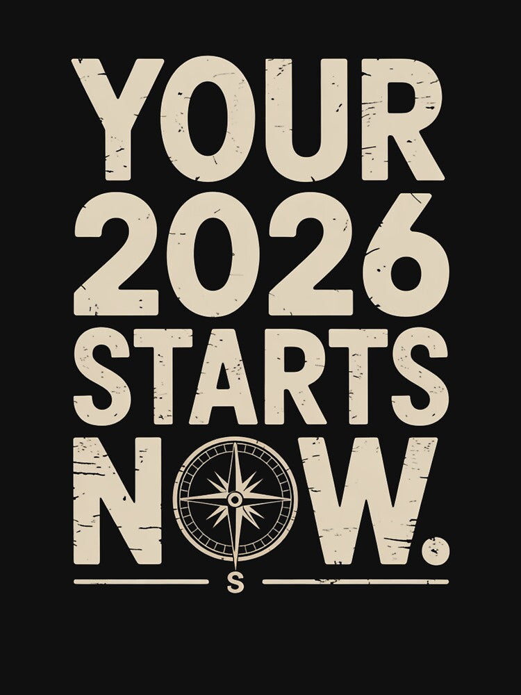 Your 2026 Starts Now - Compass Navigation New Year Journey by DarylWelsh2024