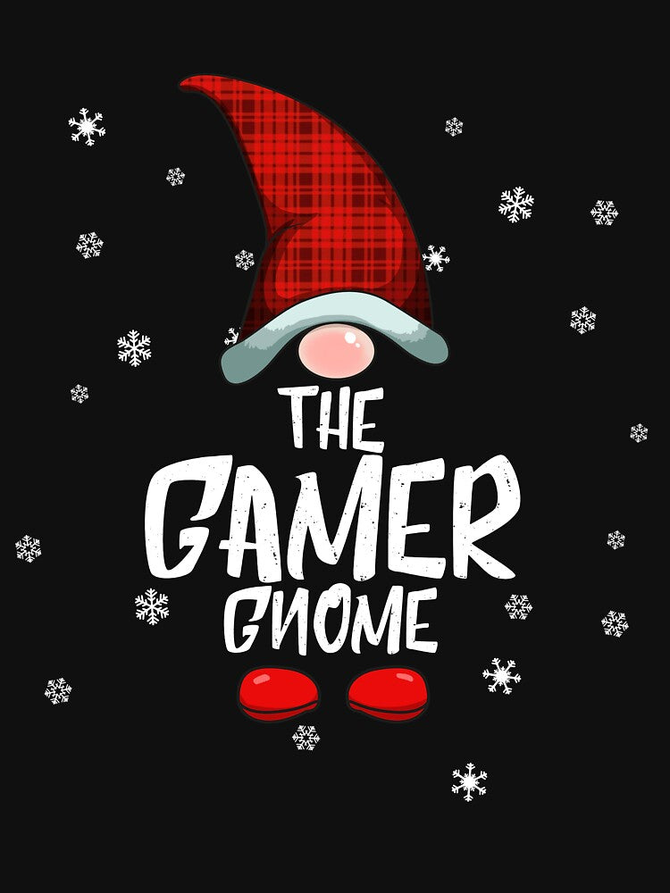 Gamer Gnome Family Christmas Pajama Gamer Gnome Gear by DynamicDesign