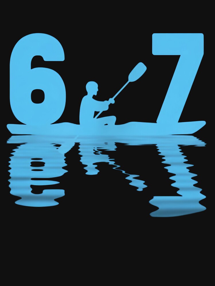 Kayak Between 6 and 7 Reflected Design by LashondaGreen89