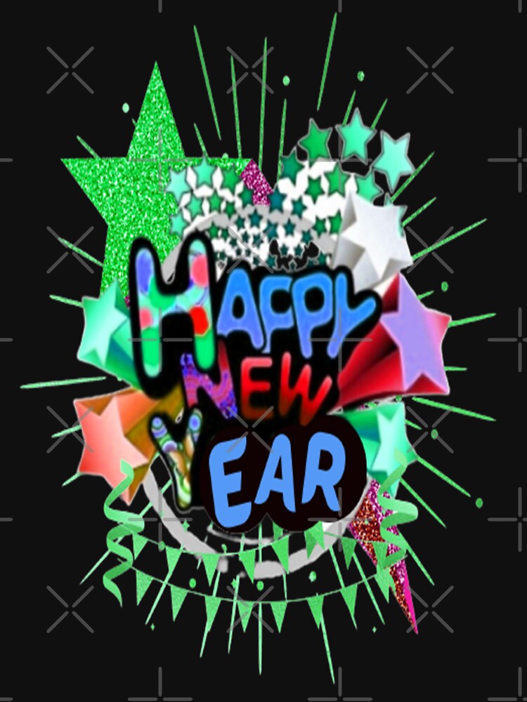 Happy New Year Stars Lettering Design,2, Howdy New Year, New Years Celebration, New Years Eve Countdown by Adri Barnard