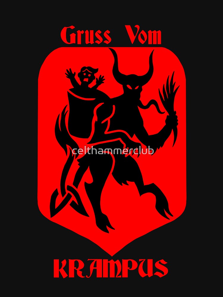 Krampus is Coming by celthammerclub