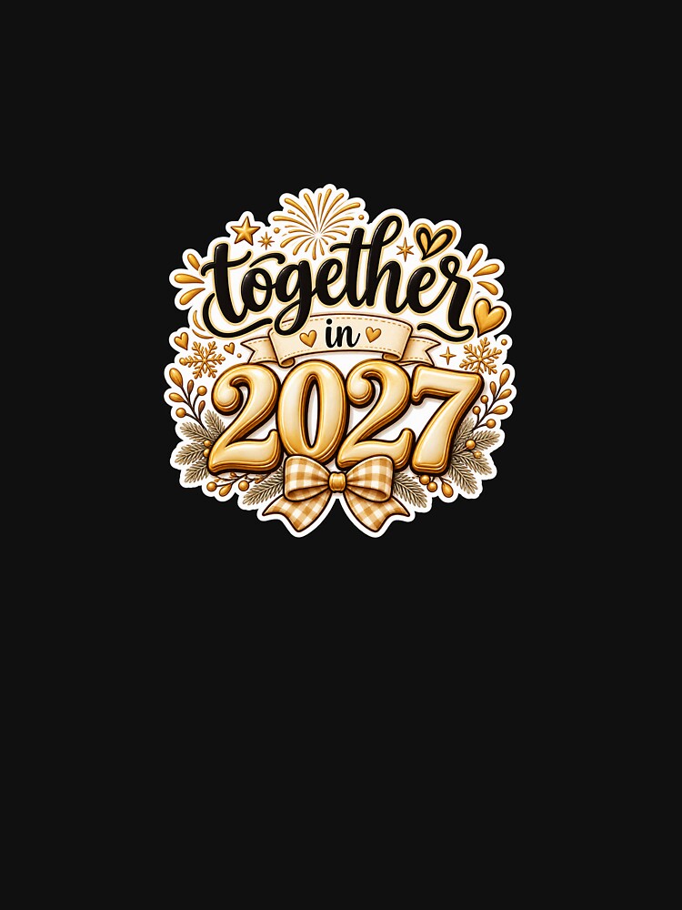 Together in 2027 | Couples Gift | 2027 Wedding Gifts | Anniversary Shirt | Future Mr and Mrs 2027 by AZ Atelier