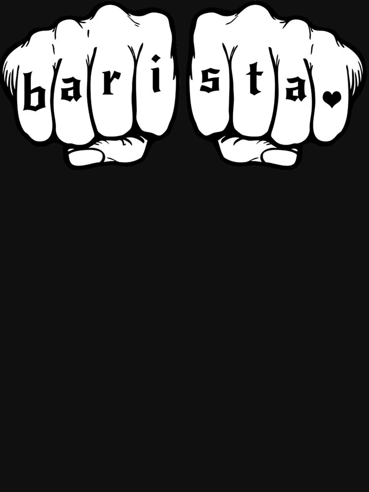 Barista fists Essential T-Shirt by MirkoTons