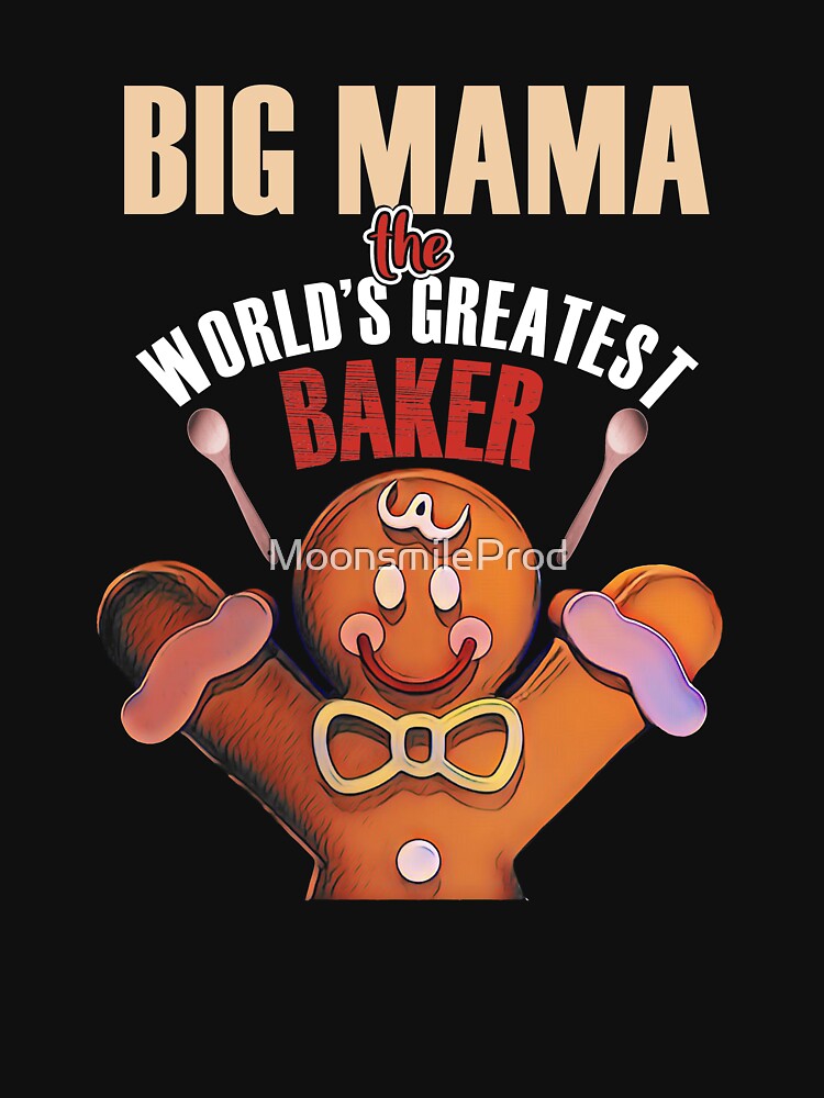 Grandma Holiday Baker - Big Mama World's Best Baker by MoonsmileProd