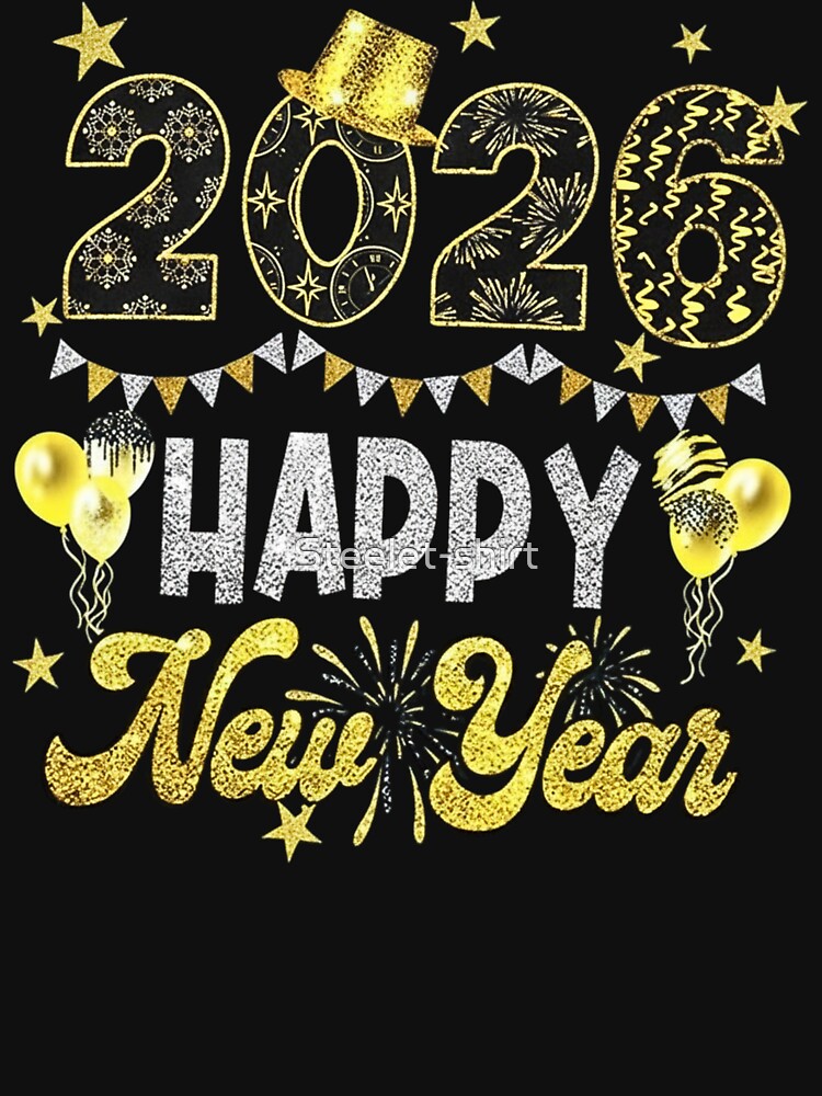 Happy New Year 2026 Celebration by Steele-Art
